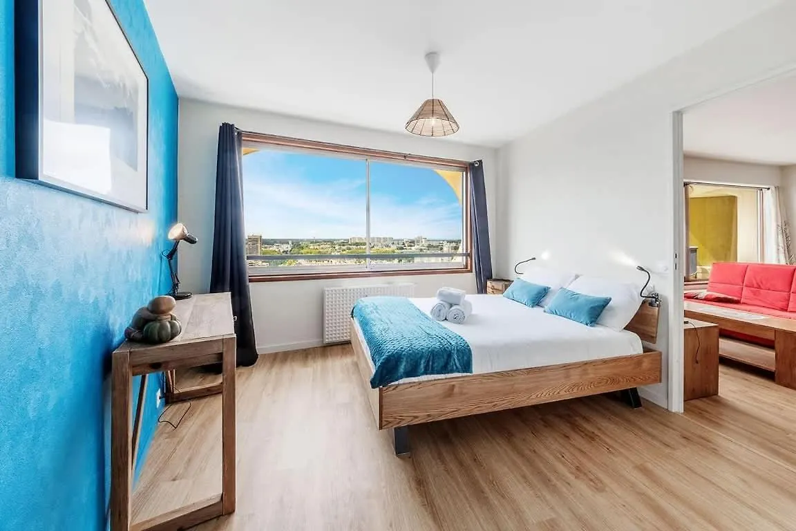 Bellevue, Appartement T2, Terrasse & Parking Rennes Lägenhet